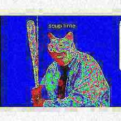 Deep Fried Cat Man Meme Template