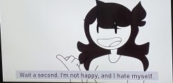 I’m not happy and I hate myself Meme Template