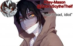 Zack temp 3 Meme Template