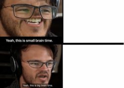 small brain big brain drake Meme Template
