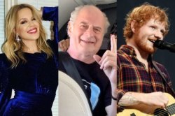 Kylie Ed Sheeran michael gudinski Meme Template