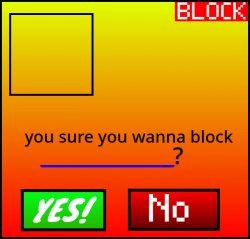 FlipBook Block Button Meme Template
