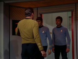 Kirk, McCoy, Spock Meme Template