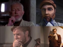 Obi Wan Think Eternal Meme Template