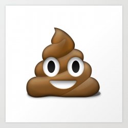 Smiling Emoji Poop Meme Template
