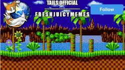 Tails official's announcement template Meme Template