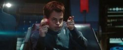 Captain Kirk finger gun pointing Meme Template