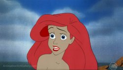 ariel shock Meme Template