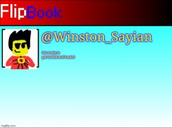 Winston's flipbook Meme Template