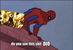 You seeing this shit dio Meme Template