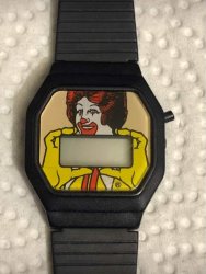 Ronald mcdonald watch Meme Template