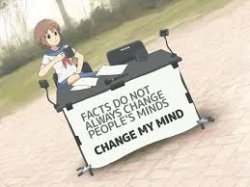 anime change my mind Meme Template