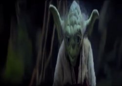 Distorted Yoda Meme Template