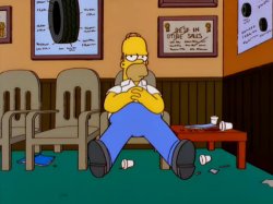 Homer waiting room Meme Template