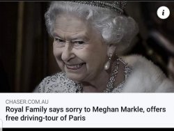 Royal Family says sorry Meme Template