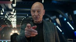 Star Trek Picard pointing Meme Template