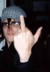mikey way middle finger Meme Template