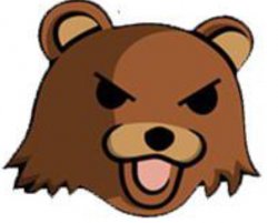 angry pedobear Meme Template