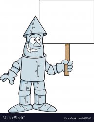 Tin man Meme Template