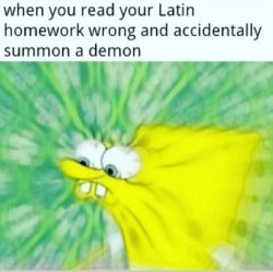 help I accidentally summon a demon Meme Template