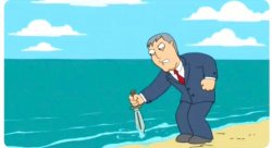 Adam west stab ocean Meme Template