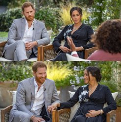 Harry Megan Interview Meme Template