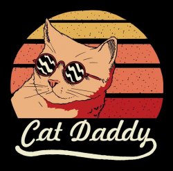 Cat daddy Meme Template