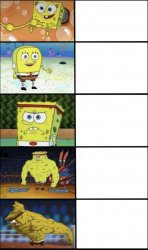 Evolving SpongeBob Meme Template