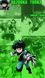 Another deku temp :> Meme Template