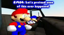 Smg4 let's pretend none of this ever happened Meme Template