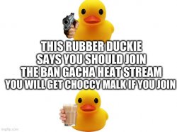 Rubber duckie Meme Template