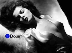 X doubt Jane Russell Meme Template