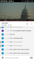 Earth TV LiveChat Mods Protect a Q Nazi Terrorist Cell 225 Meme Template