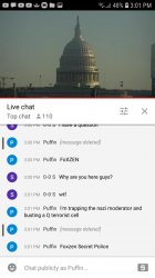 Earth TV LiveChat Mods Protect a Q Nazi Terrorist Cell 217 Meme Template