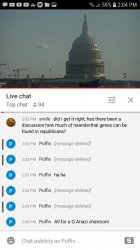 Earth TV LiveChat Mods Protect a Q Nazi Terrorist Cell 166 Meme Template