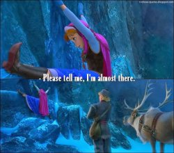 Anna Climbing Mountain Meme Template