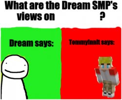 Dream SMP Views Meme Template