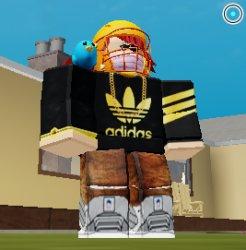 ROBLOX Adidas Drip Meme Template