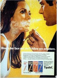 60s Seduction: Smoking Ad Meme Template