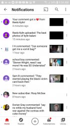 Reels Kylin Liked My Comment! And other Notifications Meme Template