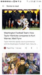 Washington Football Team Headline Meme Template