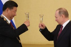 Putin China toast Meme Template