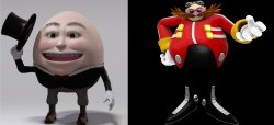 eggman and also eggman Meme Template