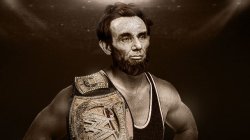 Abraham Lincoln wrestler Meme Template