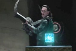 Distracted Loki Meme Template