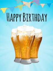Beer Birthday Meme Template