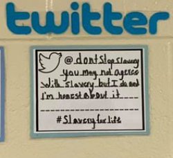 pro slavery elementary school tweet north carolina Meme Template