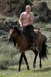 Vladimir on horseback Meme Template