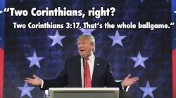 Trump Two Corinthians Meme Template