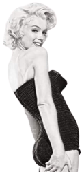 Marilyn Monroe transparent Meme Template